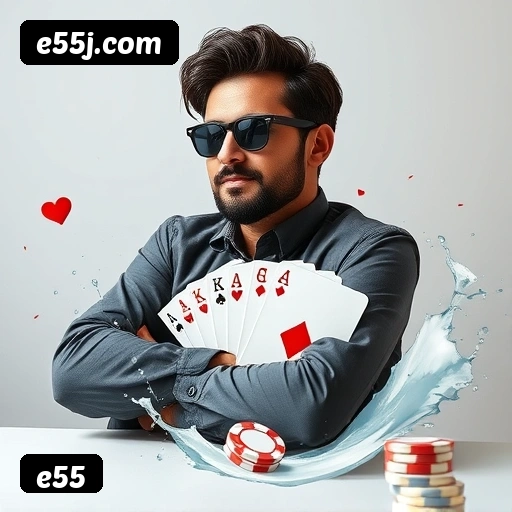 Siga a e55 no Facebook